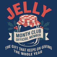 Jelly Month Club Member Funny Foodie Gift Idea Bucket Hat