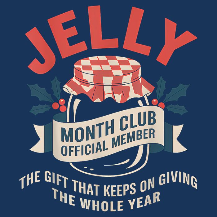 Jelly Month Club Member Funny Foodie Gift Idea Bucket Hat