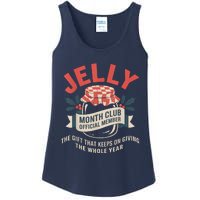 Jelly Month Club Member Funny Foodie Gift Idea Ladies Essential Tank