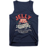 Jelly Month Club Member Funny Foodie Gift Idea Tank Top