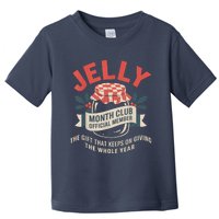 Jelly Month Club Member Funny Foodie Gift Idea Toddler T-Shirt