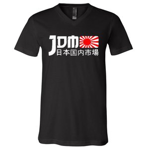 JDM Motorsport Car Tuning Automotive V-Neck T-Shirt