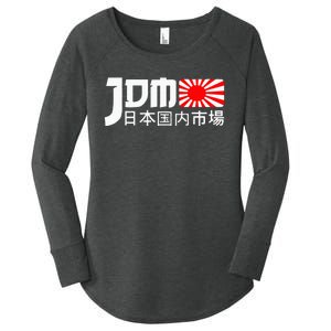 JDM Motorsport Car Tuning Automotive Women's Perfect Tri Tunic Long Sleeve Shirt