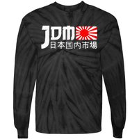 JDM Motorsport Car Tuning Automotive Tie-Dye Long Sleeve Shirt