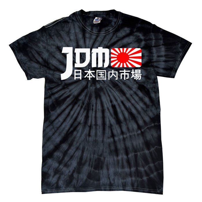 JDM Motorsport Car Tuning Automotive Tie-Dye T-Shirt