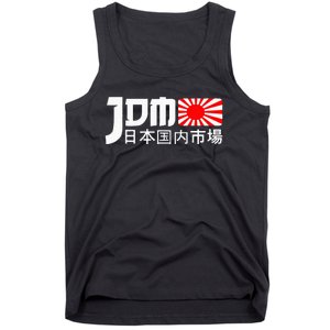 JDM Motorsport Car Tuning Automotive Tank Top