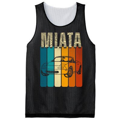 Japanese Miata Car Retro Sports Car Legend 90s Mesh Reversible Basketball Jersey Tank