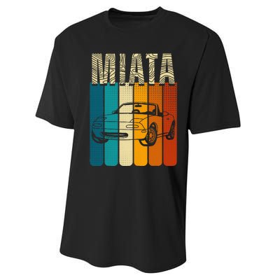 Japanese Miata Car Retro Sports Car Legend 90s Performance Sprint T-Shirt