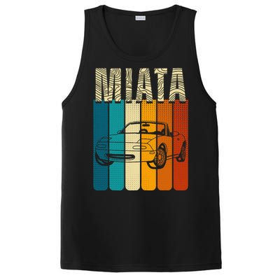 Japanese Miata Car Retro Sports Car Legend 90s PosiCharge Competitor Tank