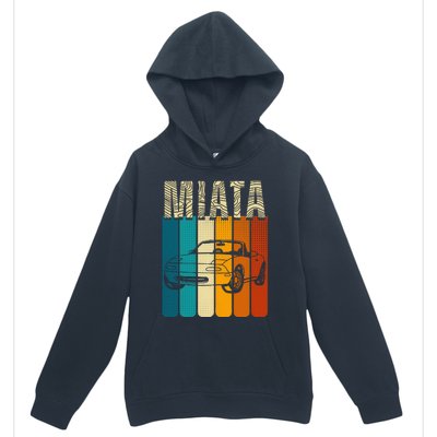 Japanese Miata Car Retro Sports Car Legend 90s Urban Pullover Hoodie