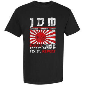 Jdm Motorsport Car Tuning Automotive Garment-Dyed Heavyweight T-Shirt