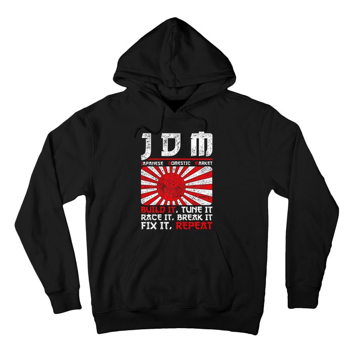 Jdm Motorsport Car Tuning Automotive Hoodie