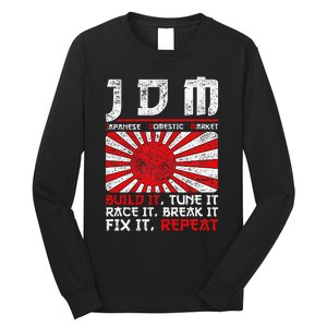 Jdm Motorsport Car Tuning Automotive Long Sleeve Shirt