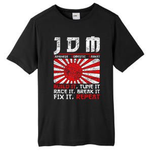 Jdm Motorsport Car Tuning Automotive Tall Fusion ChromaSoft Performance T-Shirt