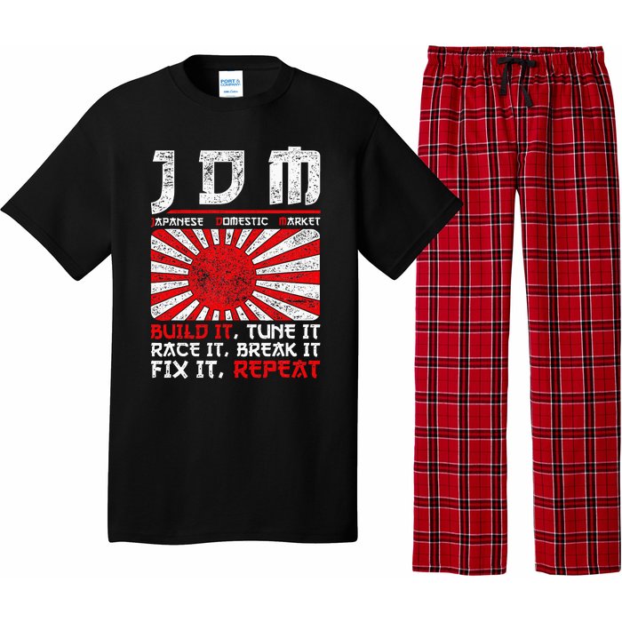 Jdm Motorsport Car Tuning Automotive Pajama Set