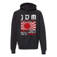 Jdm Motorsport Car Tuning Automotive Premium Hoodie