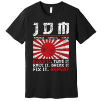 Jdm Motorsport Car Tuning Automotive Premium T-Shirt