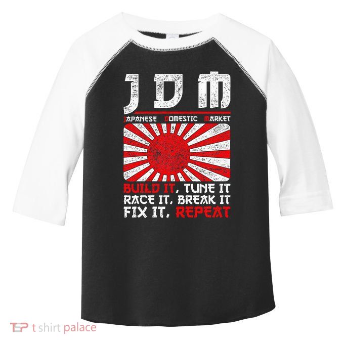 Jdm Motorsport Car Tuning Automotive Toddler Fine Jersey T-Shirt