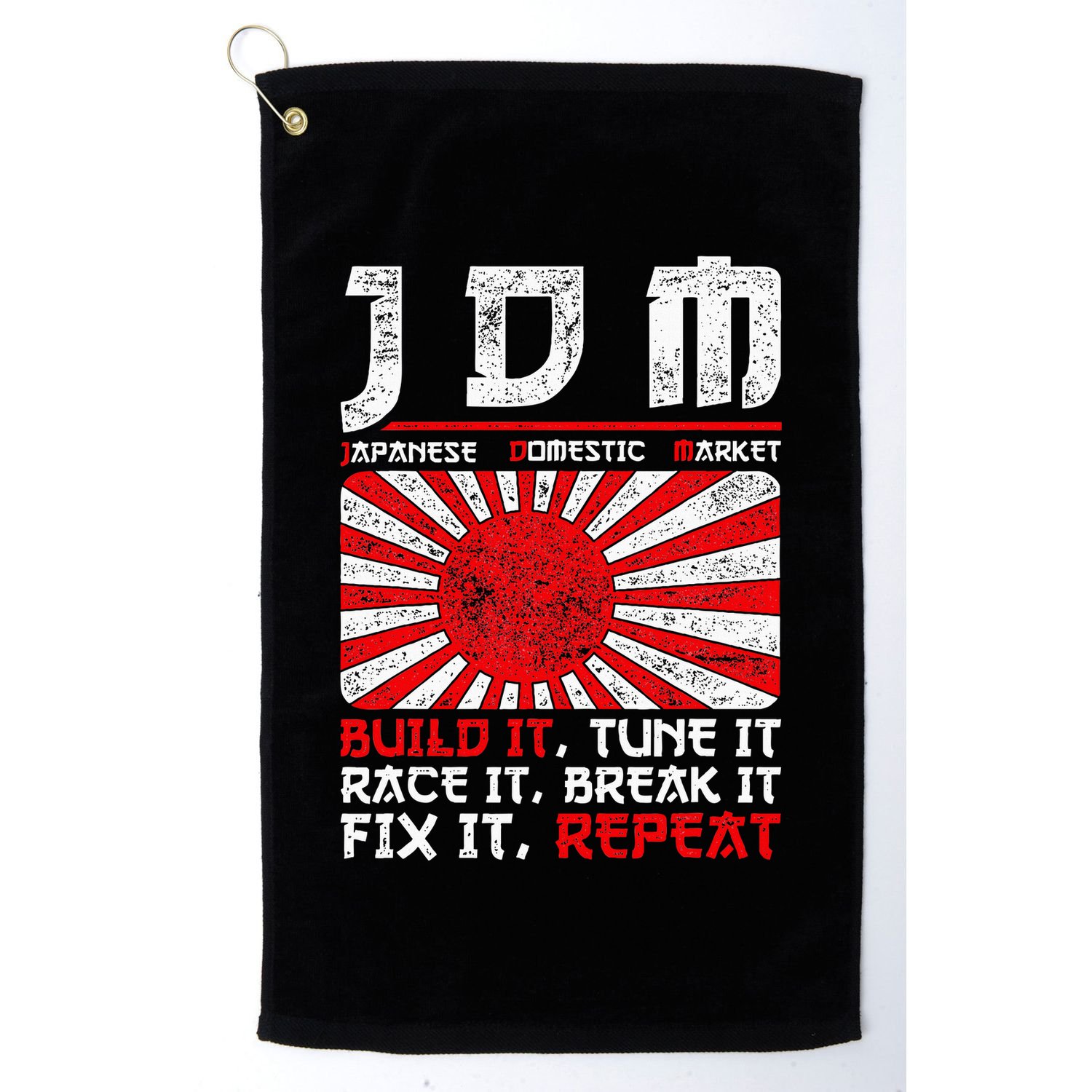 Jdm Motorsport Car Tuning Automotive Golf Towel