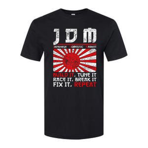 Jdm Motorsport Car Tuning Automotive Softstyle CVC T-Shirt