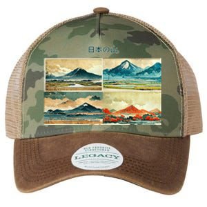 Japanese Mountain Copy Legacy Tie Dye Trucker Hat