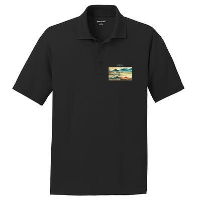 Japanese Mountain Copy PosiCharge RacerMesh Polo