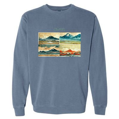 Japanese Mountain Copy Garment-Dyed Sweatshirt