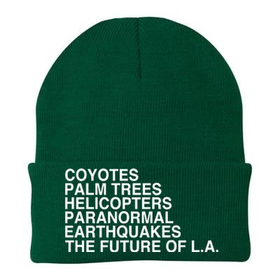 John Mulaney Coyotes Palm Trees Helicopters Paranormal Earthquakes The Future Of Knit Cap Winter Beanie