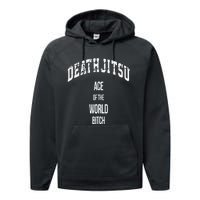 Jon Moxley Death Jitsu Ace Of The World Bitch Performance Fleece Hoodie