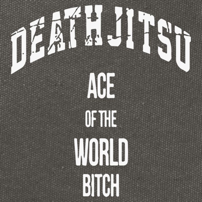 Jon Moxley Death Jitsu Ace Of The World Bitch Cotton Canvas Backpack