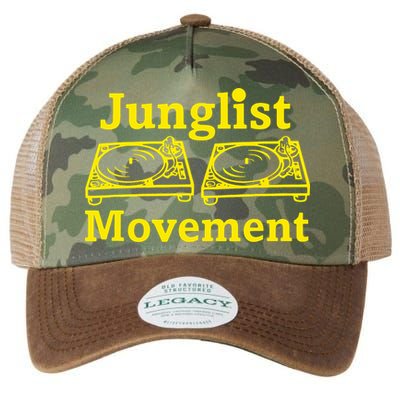 Junglist Movement Dj Turntables Legacy Tie Dye Trucker Hat