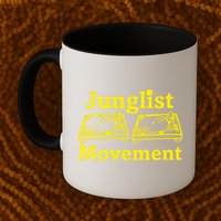 Junglist Movement Dj Turntables Mug