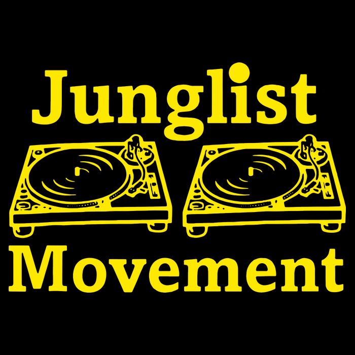 Junglist Movement Dj Turntables 16 in Basic Backpack