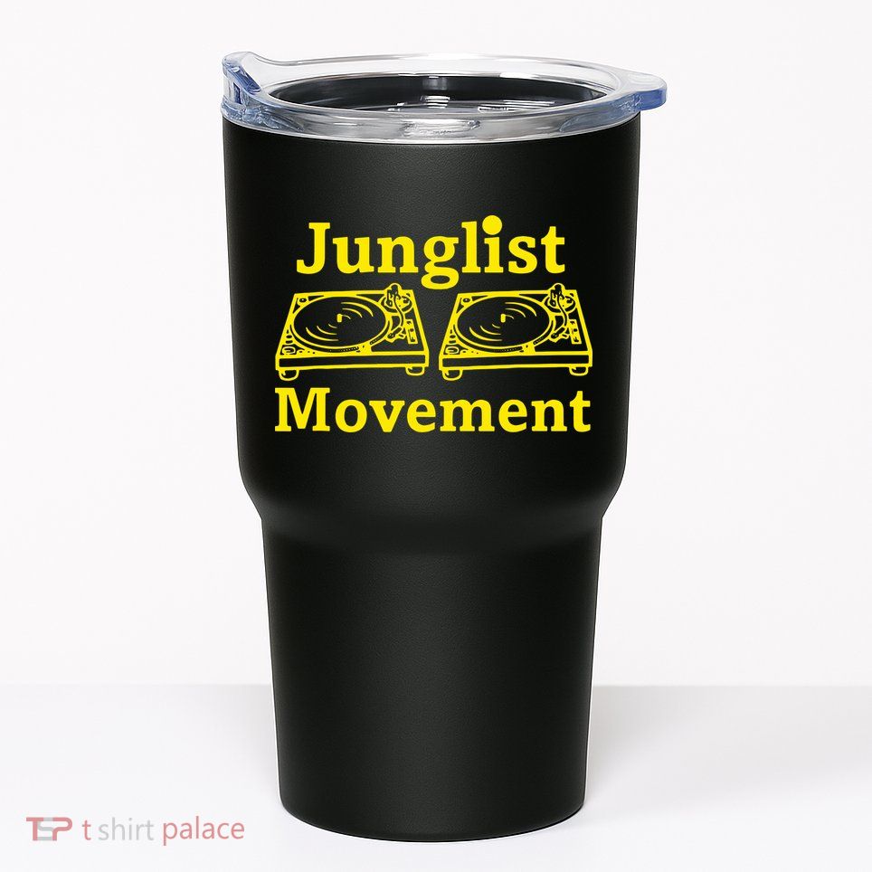 Junglist Movement Dj Turntables Tumbler
