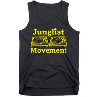 Junglist Movement Dj Turntables Tank Top