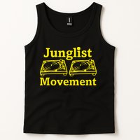 Junglist Movement Dj Turntables Tank Top