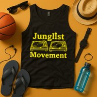 Junglist Movement Dj Turntables Tank Top