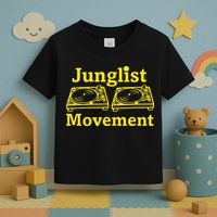 Junglist Movement Dj Turntables Toddler T-Shirt