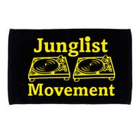 Junglist Movement Dj Turntables Microfiber Hand Towel