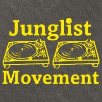 Junglist Movement Dj Turntables Cotton Canvas Backpack