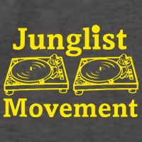 Junglist Movement Dj Turntables Vector Backpack