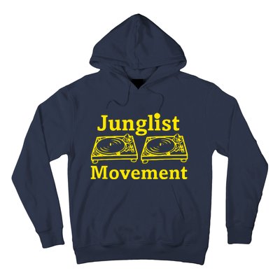 Junglist Movement Dj Turntables Hoodie