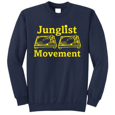 Junglist Movement Dj Turntables Sweatshirt