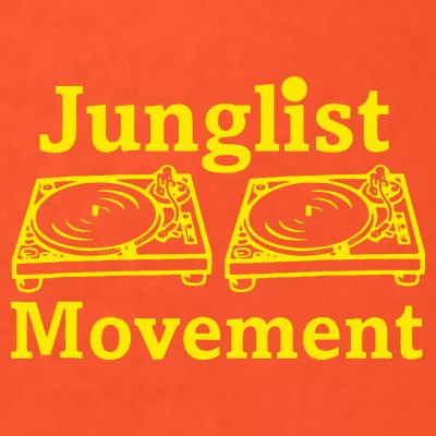 Junglist Movement Dj Turntables T-Shirt