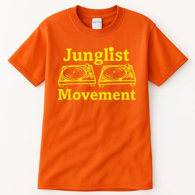 Junglist Movement Dj Turntables Tall T-Shirt