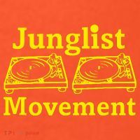 Junglist Movement Dj Turntables Tall T-Shirt