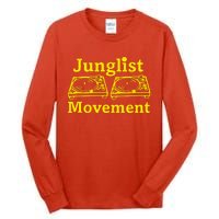 Junglist Movement Dj Turntables Tall Long Sleeve T-Shirt