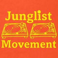 Junglist Movement Dj Turntables Golf Towel