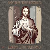 Jesus More Espresso And Less Depresso Retro Coffee Lovers Cotton Canvas Backpack