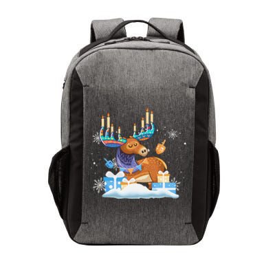 Jewish Moose Funny Hanukkah Shirt Moose Pajamas Gifts Girls  Vector Backpack